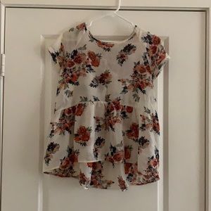 Xhilaration Floral Top